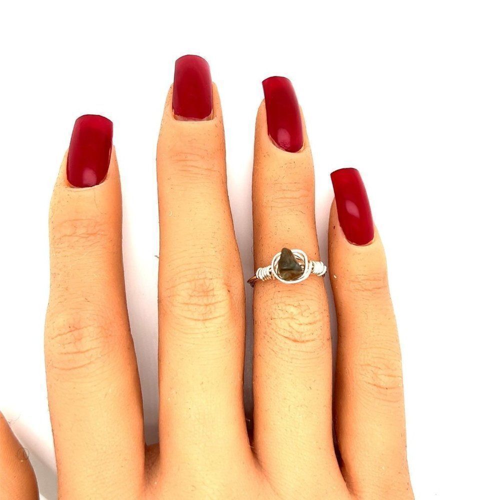 Handmade Stone Ring‎ - Picture 5 of 6